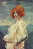 Portrait von Augustus John, 1919