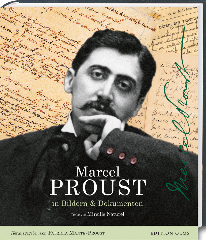 <b>Marcel Proust</b> Sein Leben in Bildern und Dokumenten: Cover des opulenten <b>...</b> - Edition_Olms